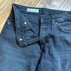 Zara Black Flare & Wide Leg Jeans